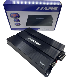 3 Amplificadores de Audio para Auto <span class=keywords><strong>Alpine</strong></span>-A P-45.1 Serie R, <span class=keywords><strong>Amplificador</strong></span> MOSFET de Alto Rendimiento de 4 Canales, 3000W de Potencia Máxima para Sistema de Sonido - Product Image 3