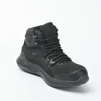 Chaussures de travail respirantes anti-perforation et anti-écrasement à bout en acier avec bouton rotatif, élégantes et tendance, pour hommes – Prix usine