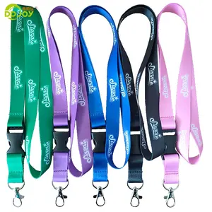 Flat Polyester Cheap Personalize Single Custom Sublimation Lanyards With Logo