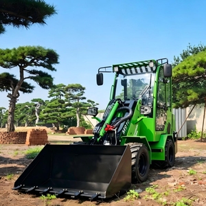 Mini-chargeuse frontale compacte pour l'aménagement paysager et la construction - Product Image 3