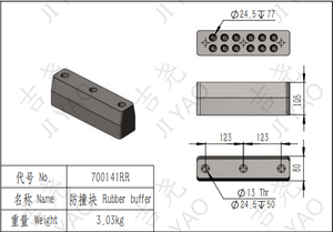 Factory Truck Anti-Collision <b>Strip</b> Wall Pad Buffer Block for Logistics Unloading Platform Water Safety - Product Image 3