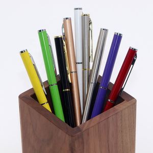 Stylo Bille Métallique Fin Personnalisable avec Logo pour Événements d'Entreprise – Vente en Gros 2025 – Offre Spéciale - Product Image 3