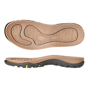 Suela de Sandalia de Playa de Dos Colores EVA y TPR Personalizable Kezhi, Precio al por Mayor, Suela de Zapato Resistente al Desgaste - Product Image 1
