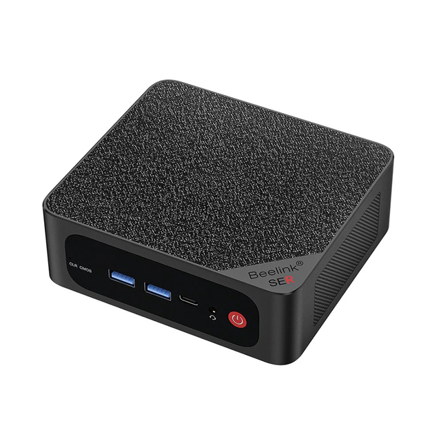 Beelink R7 Office Mini PC 5800H SER5 Max Pro Mini Gaming Computer 16GB AMD 500GB Industrial PC WiFi6 4K HD Desktop Computer