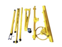 Élévateur de cloisons sèches Outils pour cloisons sèches Élévateur de panneaux de gypse Élévateur avec CE chargement max 3.35M hauteur max 68kgs-