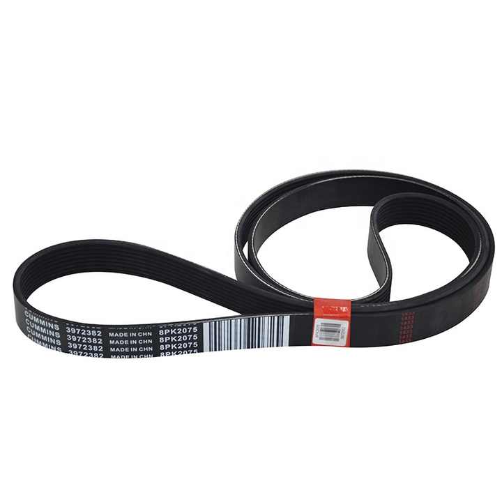 Engine QSL9 ISF3.8 Foton Fan Belt 8PK2075 3972382 for Truck