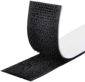 Self-<b>Adhesive</b> Sticky Back Nylon Fabric Fastener Reusable Cable Tie <b>Hook</b> Loop Tape Velcroes Adhesion Tape - Product Image 1