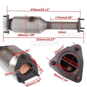 Convertidor Catalítico de Escape para Honda Accord 2.4L 2003 2004 2005 2006 2007, Convertidores Catalíticos de Acero Inoxidable - Product Image 6