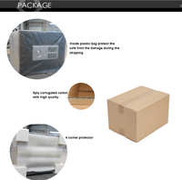 Portable En Métal Argent Coffre-fort avec Serrure à Combinaison ou Boîte De Serrure À Clé