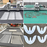 Machine de découpe de cuir à couteau oscillant CNC de haute précision, automatique, pour cuir véritable, cuir de vachette, chaussures, sacs, usine