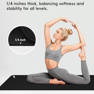 Tapete de Yoga Personalizado con Bolsa, Ecológico, de TPE Antideslizante, Grueso, para Pilates, Plegable, para Viaje, Juego de Tapetes de Yoga al por Mayor con Correa - Product Image 5