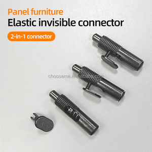 Usine en gros plaque de couche mobile connecteur Invisible deux-en-un connecteur <span class=keywords><strong>attache</strong></span> de Support de plaque de couche, clou de plaque de couche - Product Image 4