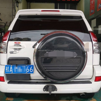 Diffuseur de Spoiler Arrière Simple en ABS Noir Piano Marque WSD pour Toyota PRADO FJ 120 2003-2007