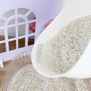 Passoire de cuisine en plastique Syh635 pour laver les fruits, les légumes et le riz – Panier de filtration et d'égouttage en gros - Product Image 6