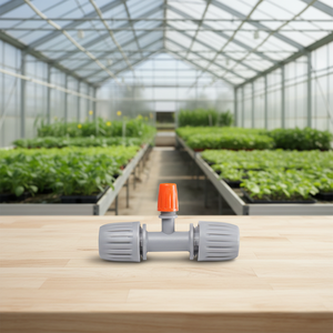Système d'irrigation goutte à goutte intégré à atomisation unique en plastique 16PE, orange, pour l'arrosage des fleurs à domicile, série de jardinage divisé - Product Image 6