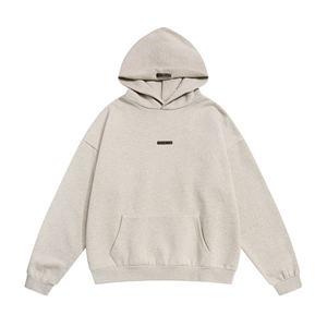 Saison 9 de la marque de mode, logo en silicone imprimé en or en trois dimensions, sweat à capuche en molleton FOG-ESSEN (fog) pour homme - Product Image 4