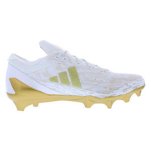 ADIDAS Adizero รองเท้าฟุตบอลสำหรับผู้ชายสีขาว/สีทองเมทัลลิค/สีขาวระบบคลาวด์ | ของแท้100% - Product Image 3