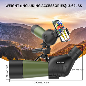 Suncore Spotting Scope 25-75x60 High Definition Birdwatching Telescope Outdoor Use - Product Image 3