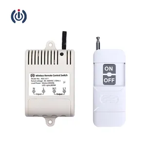 Oferta Especial 220V interruptor remoto ac com controle remoto interruptor sem fio para iluminação interruptor remoto RF