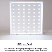 Plafonnier LED encastré moderne blanc froid 6000k 300x1200 600x1200 120x60 2x4 pieds Panneaux de plafond rétroéclairés