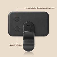 Mini Lampe LED Portable Selfie 3 Couleurs pour Visioconférence et Éclairage Photo Mobile