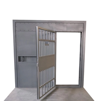 Fabricant de portes de prison en acier automatiques, portes de cellules de prison en acier