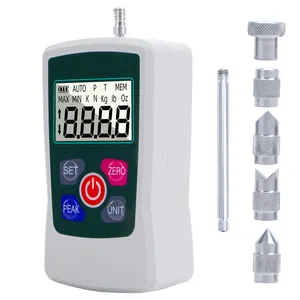 Hete Verkoop Digitale Hoge Precisie Kracht Meter <span class=keywords><strong>Push</strong></span> <span class=keywords><strong>Pull</strong></span> Drukmeter <span class=keywords><strong>Dynamometer</strong></span> Kracht Meter Veel Gebruikt Bereik Met Lcd-Display - Product Image 1