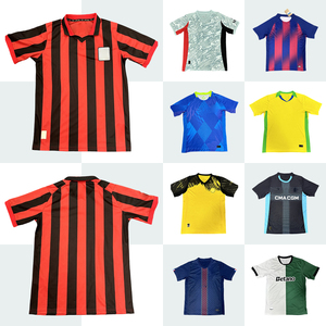 Camisetas de Fútbol Nueva Temporada 2526, Versión para Fanáticos, Conjuntos de Fútbol Tailandeses de Alta Calidad, Camisetas del Club Italiano Milán con Logotipo - Product Image 1
