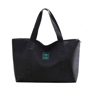 Sac de voyage week-end grande capacité, léger, sac de rangement pour bagages, sac de voyage fourre-tout avec logo personnalisé - Product Image 1