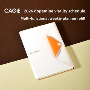 Liquidation Nouveau carnet d'agenda 2026, format 1 semaine 2 pages, carnet professionnel et élégant, papier 100% pâte de bois, reliure à fil, vente en gros - Product Image 4