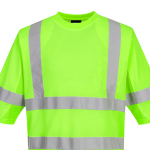 Camiseta de Seguridad de Alta Visibilidad ODM, Fabricante de Ropa de Trabajo Reflectante Personalizada, 100% Poliéster, ANSI/ISEA 107 Clase 2/3, para Hombre - Product Image 3