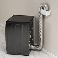 Kit de piège à doublures pour sèche-linge, ventilation d'intérieur avec conduit métallique Flexible supur-flex