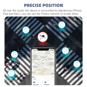 Localisateur de traqueur Bluetooth Key Finder pour bagages fonctionne avec Find My Smart Tracker pour <span class=keywords><strong>valise</strong></span> - Product Image 2