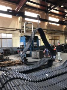 Chenille en caoutchouc pour benne MST1500/MST1700/MST1900 - Product Image 4