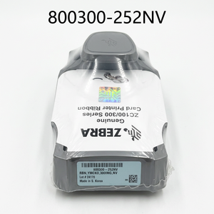 Ruban Original 800300-350 800300-250CN 800300-252CN pour Imprimantes <span class=keywords><strong>Zebra</strong></span> ZC100/ZC300/<span class=keywords><strong>ZC350</strong></span>, Matériau PET USA, Largeur 24mm, 40x300 Numérique - Product Image 5