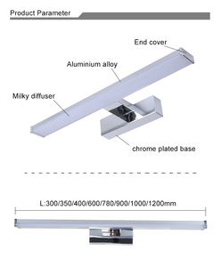 Lámpara de Espejo de Maquillaje Moderna IP44 de 8W 12W 15W Antivaho, Lámpara LED para Espejo de Baño, Iluminación para Armario de Maquillaje y Vestidor, Montaje en Pared - Product Image 4