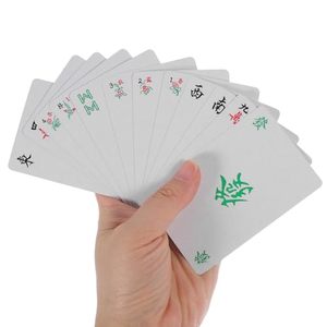 Cartes <span class=keywords><strong>de</strong></span> Mahjong lisses et résistantes, idéales pour la maison, le bar, le bureau ou les activités <span class=keywords><strong>en</strong></span> extérieur - Product Image 1