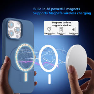 <span class=keywords><strong>Cover</strong></span> in Silicone Liquido <span class=keywords><strong>Originale</strong></span> di Lusso Antiurto per <span class=keywords><strong>iPhone</strong></span> 17 16 15 Pro Max, Produzione ODM/OEM all'Ingrosso - Product Image 6