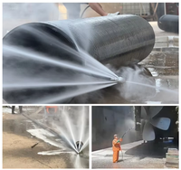 Nettoyeur de canalisations à eau froide haute pression 240 bars 120 L/min, moteur diesel, vente directe usine, garantie 1 an