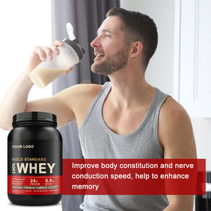 自社ブランドOem卸売1lb価格ホエイプロテイン単離ホエイプロテインパウダー - Product Image 3