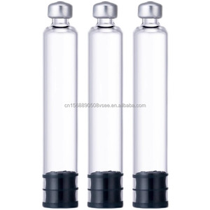 Cartouche de stylo magique, flacon en verre de 3 ml, emballé individuellement, emballage cosmétique aseptique, bouchon à vis, couvercle en aluminium - Product Image 5