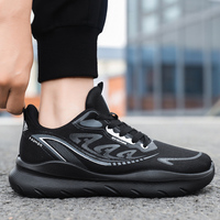 Chaussures de course à plateforme en maille respirante dégradée, baskets décontractées légères et antidérapantes pour femmes pour l'entraînement quotidien et les activités de plein air