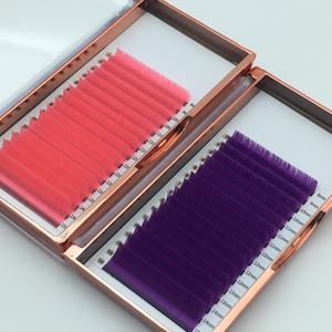 ขนตาปลอมแบบพัดง่าย สีพิเศษ สำหรับงานเทศกาลฮาโลวีน คุณภาพพรีเมียม สีฟลูออเรสเซนต์/เขียว/น้ำตาล - Product Image 4