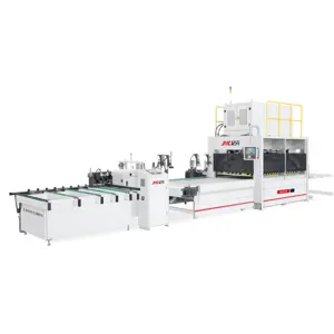 JYC High Frequency Full Automatic Finger Jointed Wood Panel Joining Production Line
