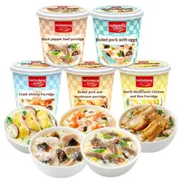 Instant Freeze-Dried Double-Fermented Healthy Breakfast Convenience Food Ready-to-Eat Morning Boost Preserved Egg Lean Meat