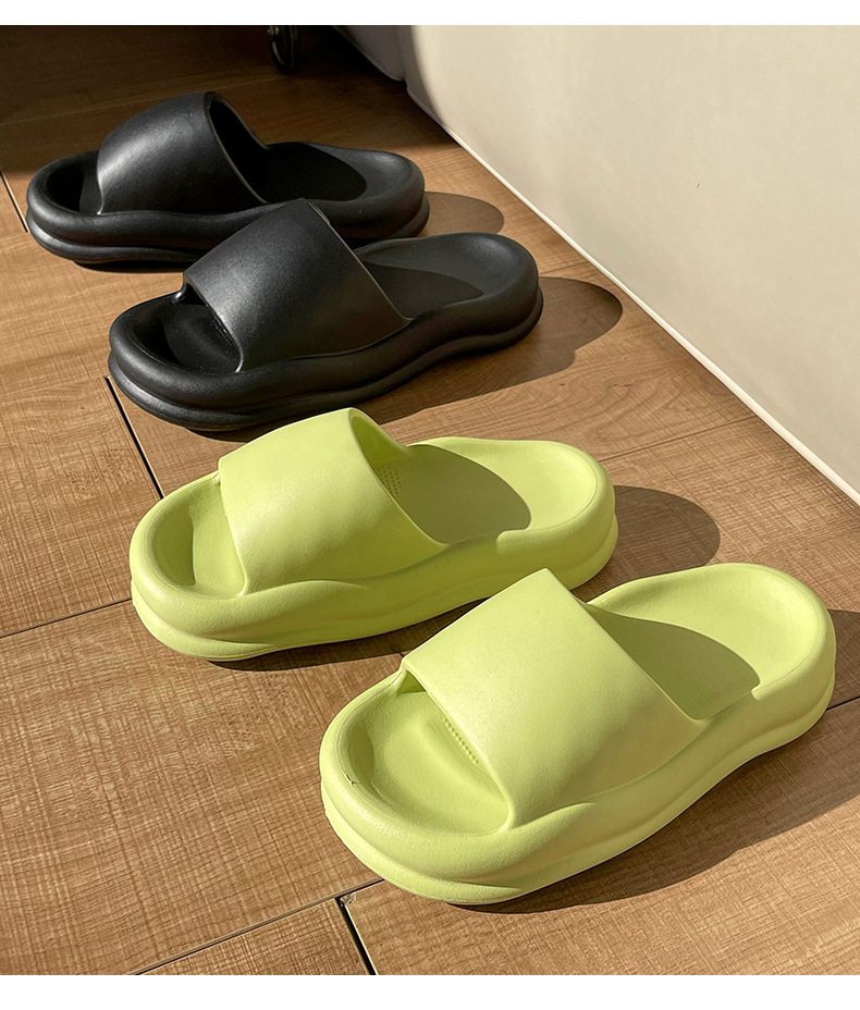 Summer EVA Soft Bottom Bathroom Slippers Household Couple Slides Sandals Wholesale