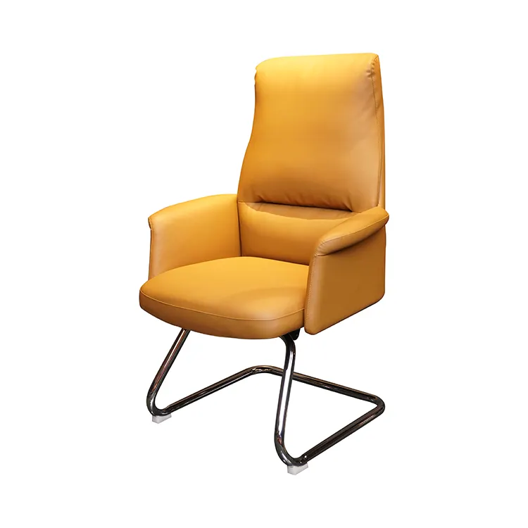 Prezzo di fabbrica di lusso Design moderno sedia da ufficio in pelle con schienale alto sedia da ufficio direzionale in pelle