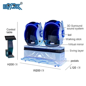 Simulador de Realidad Virtual EPARK, Realidad Virtual 9D, Máquina de Juegos VR, Sillas Virtuales VR - Product Image 5