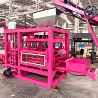 Nouvelle conception de machine à fabriquer des briques en ciment automatique QT4-15, ligne de production de blocs pleins et creux au meilleur prix d'usine