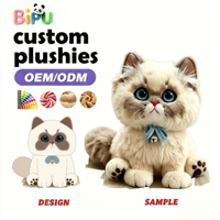 Fabricant de jouets en peluche personnalisés OEM, peluche chat noir moelleux en coton doux, design de simulation personnalisé, usine de jouets en peluche.